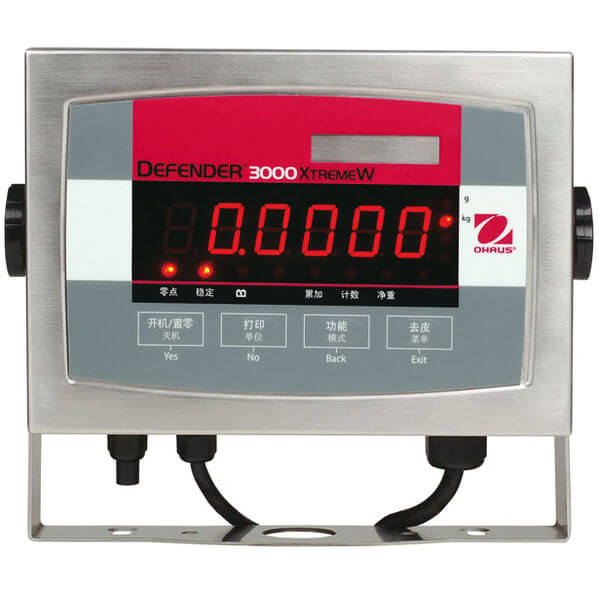 奧豪斯平臺稱儀表T32XWEZH不銹鋼防水儀表